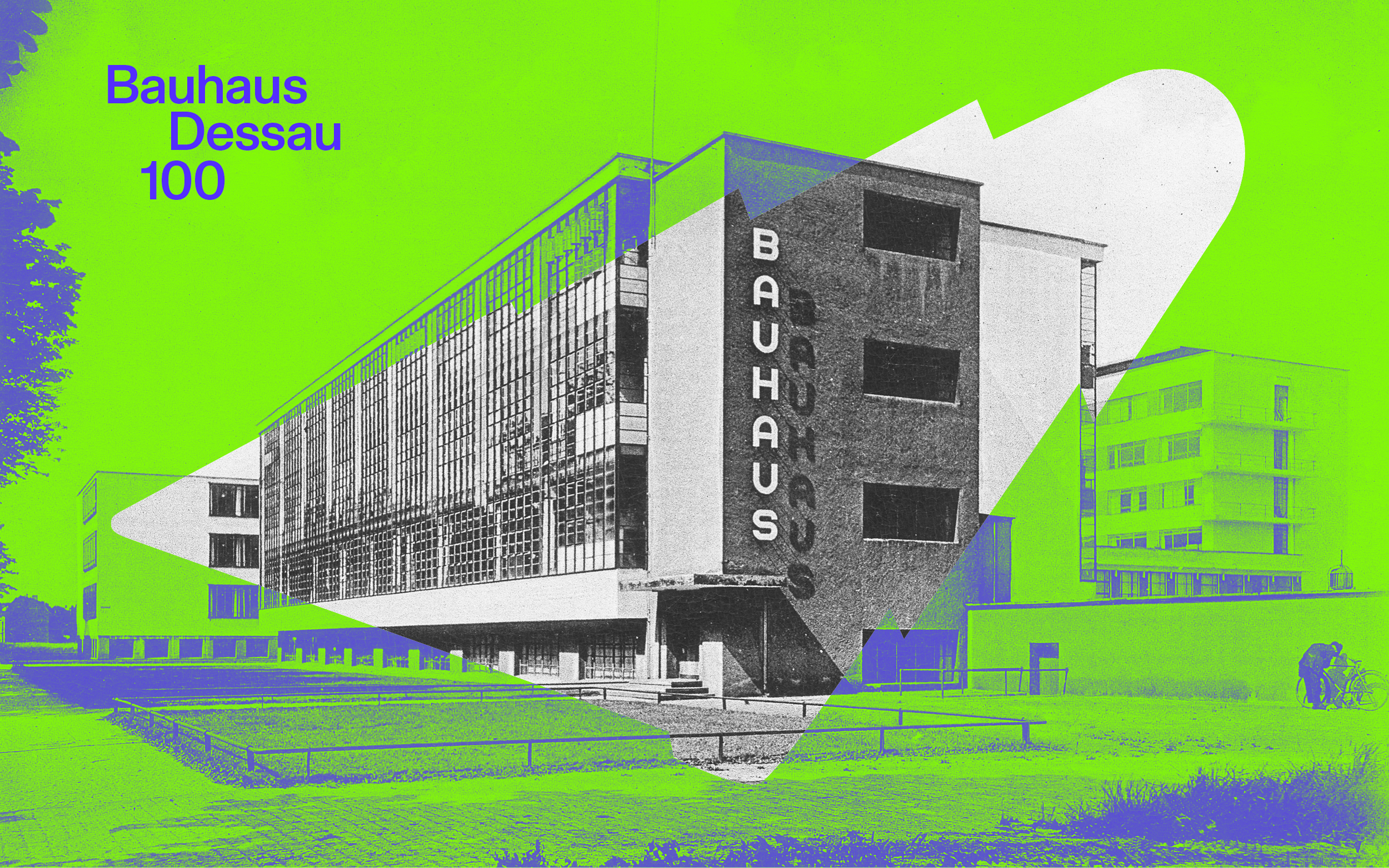 芸術写真 Bauhaus Dessau Foundation Poster Vintage German 1920's Bauhaus School of Design Dessau Weimar
